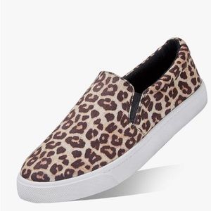 Daily Shoes Cheetah Slip Ons